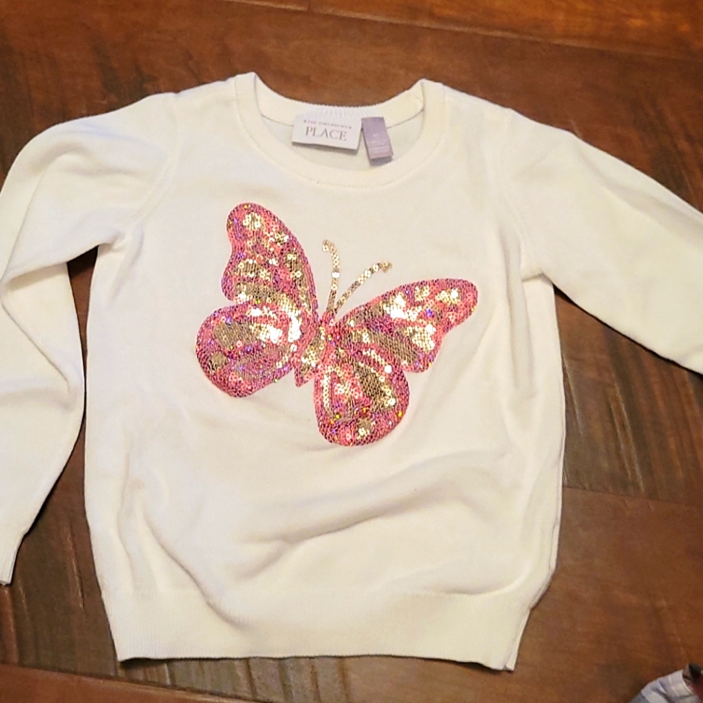 TWO Girls size 5T sweaters
